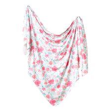 Load image into Gallery viewer, Copper Pearl Knit Swaddle Blanket