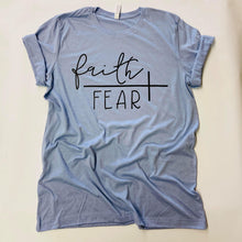 Load image into Gallery viewer, Faith Over Fear T-shirt