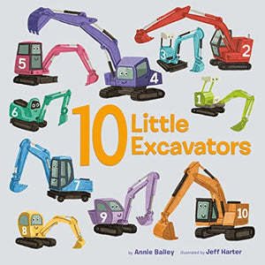 10 Little Excavators Book
