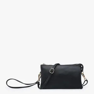 Riley Monogrammable 3 Compartment Crossbody/Wristlet