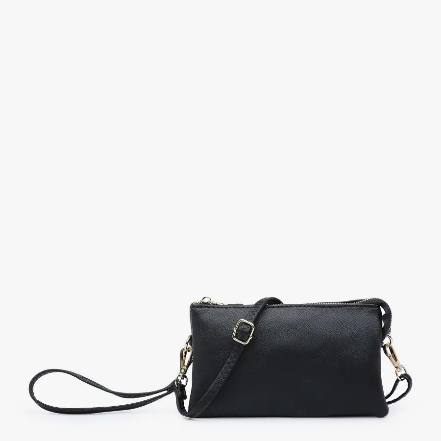 Jen & Co. Riley Monogrammable 3 Compartment Crossbody/Wristlet Bag