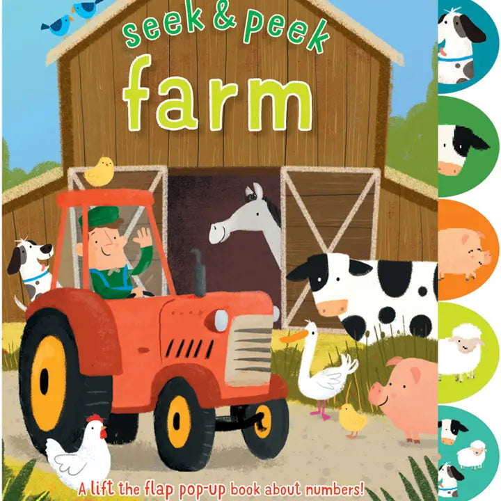 Seek & Peek Farm Book