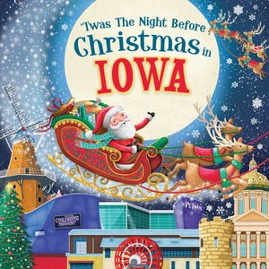'Twas the night before Christmas in Iowa Book