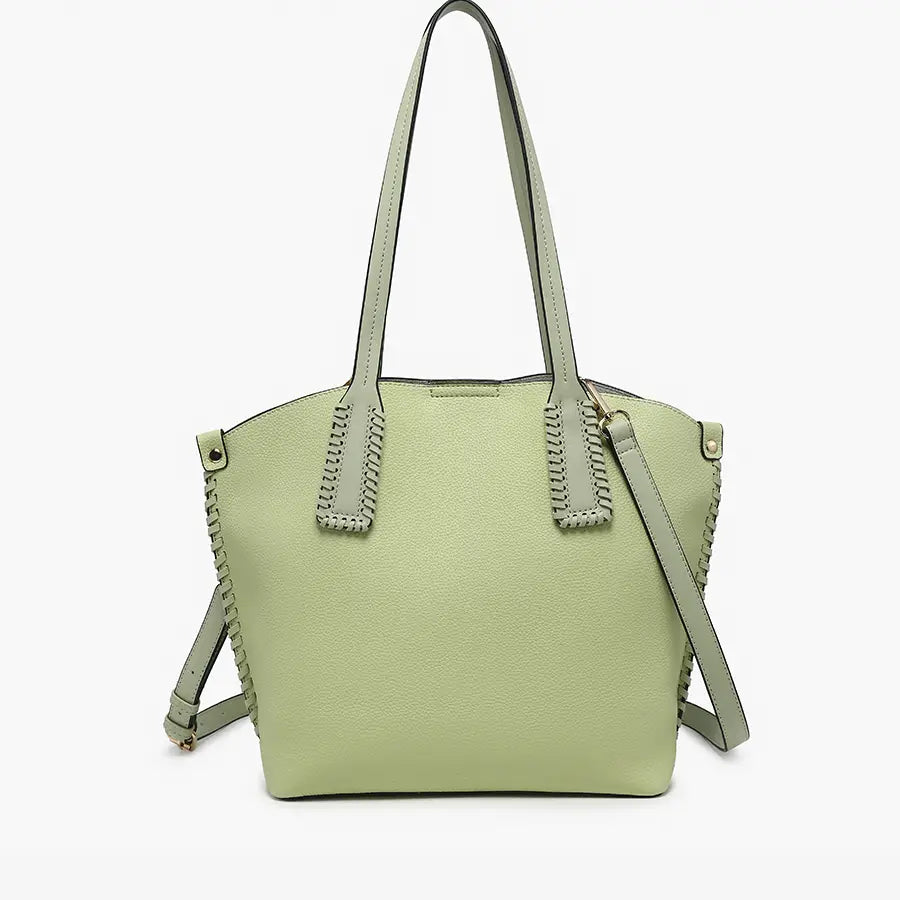 Jen & Co. Micah Whipstitch 3-Compartment Tote