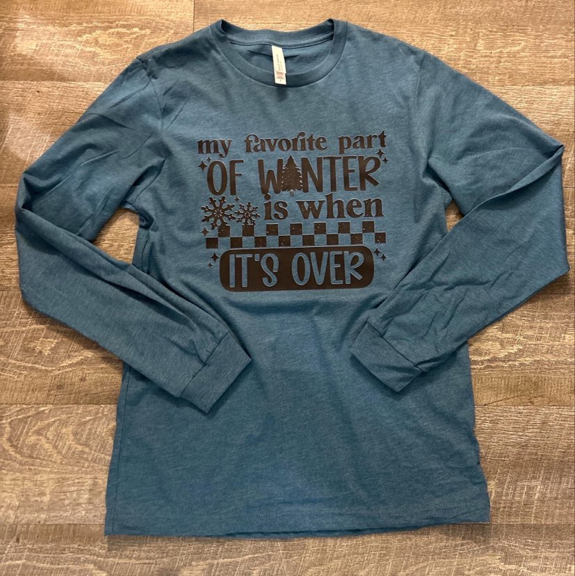 My Favorite Part of Winter Longsleeve