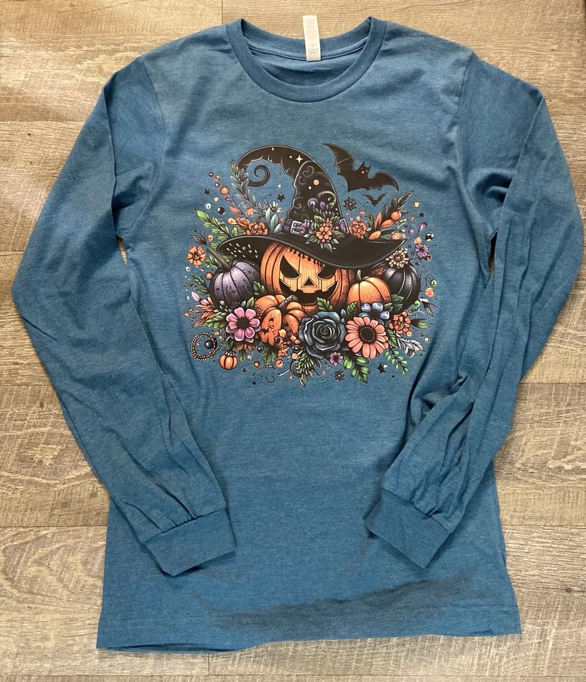 Fall Jack O Lantern Witch Hat