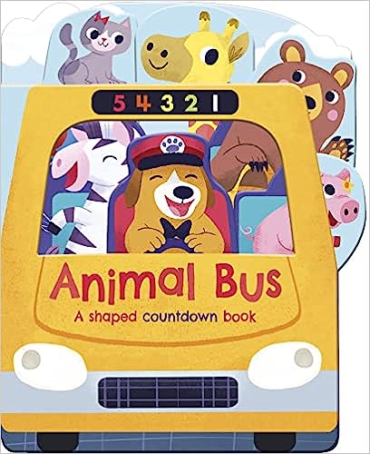 Animal Bus: A Shaped Countdown Book
