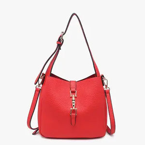 Agnes Classic Satchel w/ Press Lock & Inner Bag