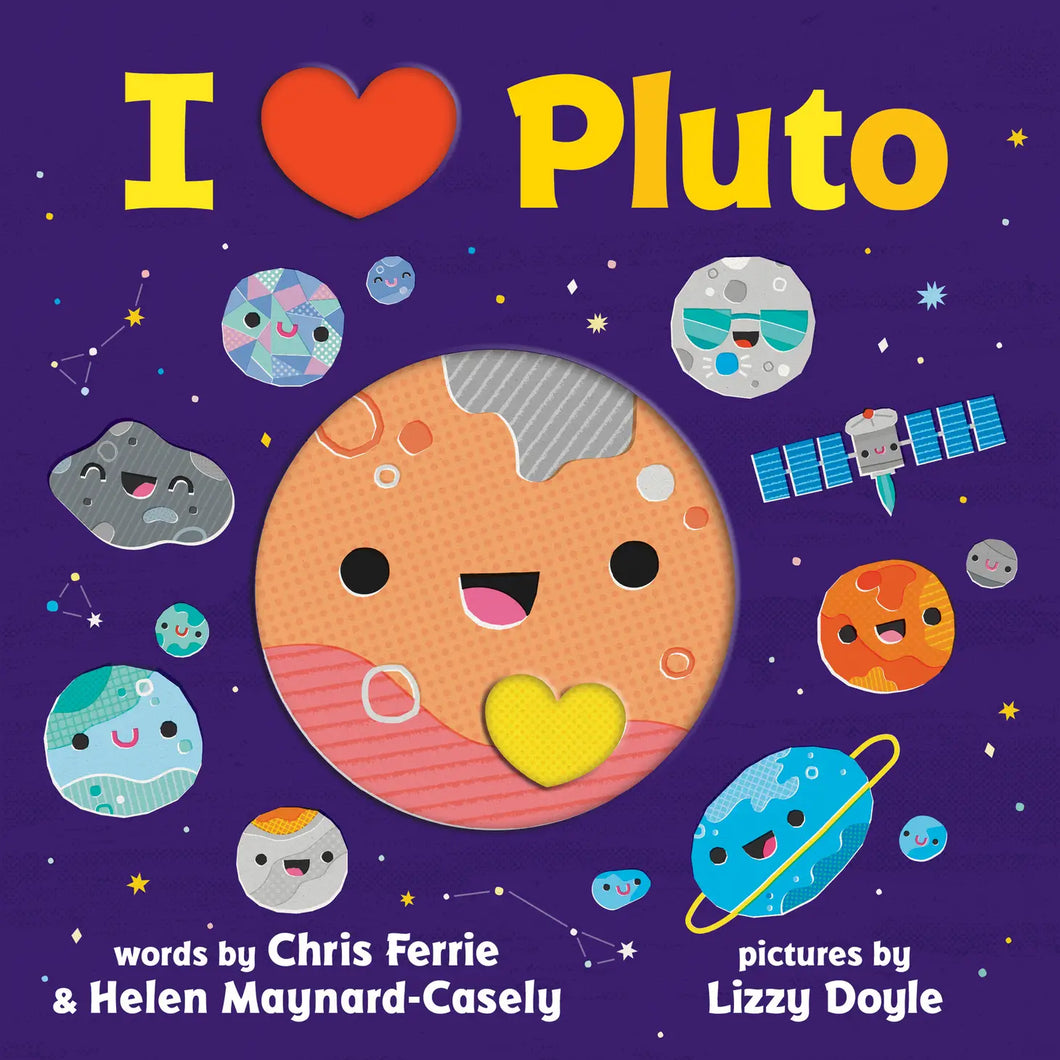 I Heart Pluto (Includes Unique Planet Cutouts)