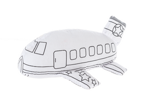 Mini Coloring Kit - Airplane (7 pc. set)