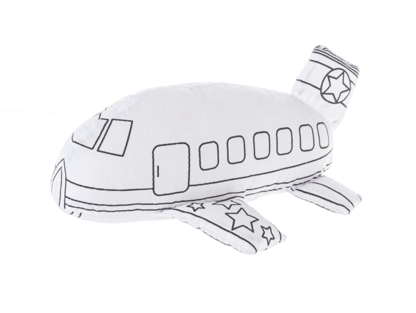 Mini Coloring Kit - Airplane (7 pc. set)