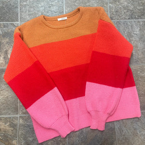 Valentine's Colorblock Sweater