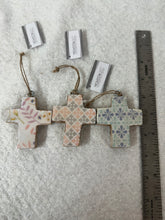 Load image into Gallery viewer, Ganz Wooden Cross Ornament
