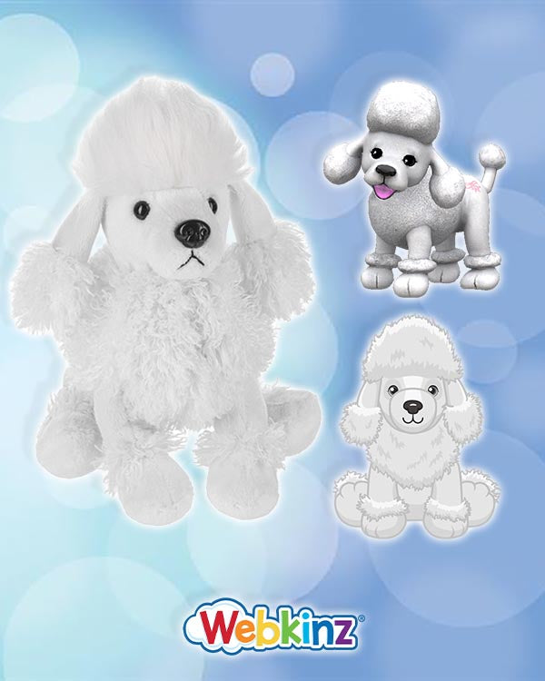 Webkinz White Poodle