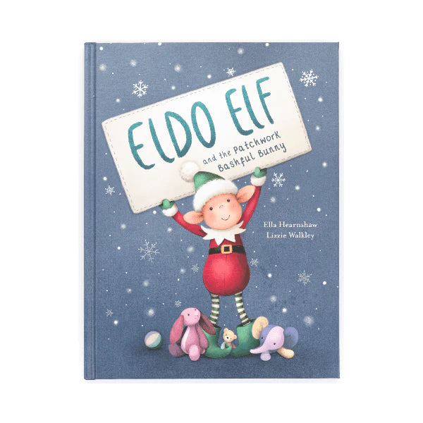 Jellycat Eldo Elf and The Patchwork Bashful Bunny Book