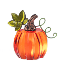 Load image into Gallery viewer, Ganz Crystal Expressions Li&#39;l Pumpkin Figurine
