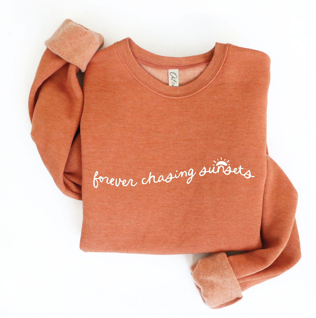 Forever Chasing Sunsets Sweatshirt