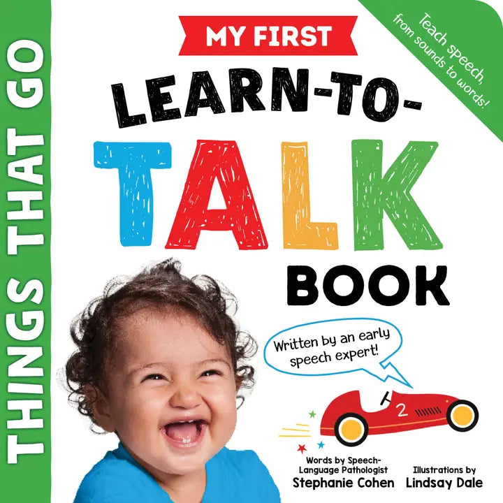 My First Learn-To-Talk Book: Things That Go! (Board Book)