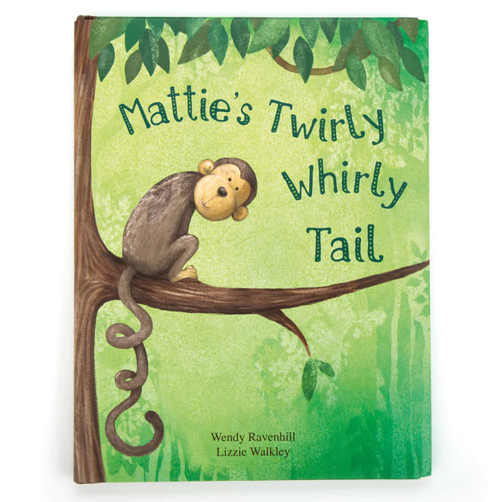 Jellycat - Mattie's Twirly Whirly Tail Book