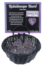 Load image into Gallery viewer, The Kaleidoscope Heart Charm
