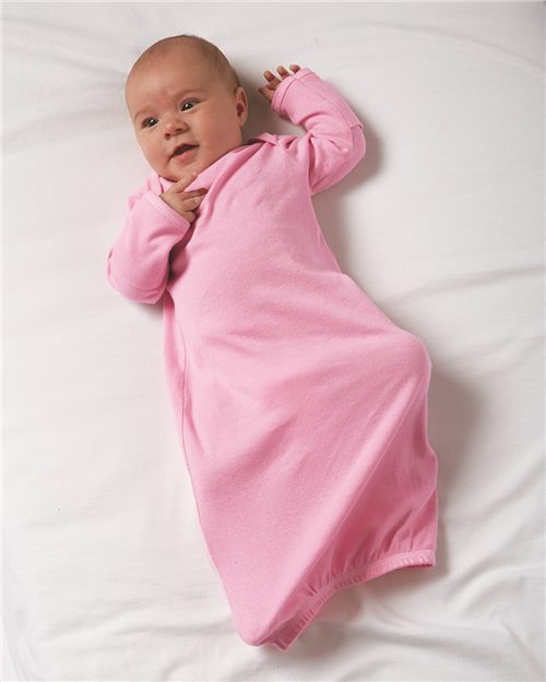 Infant Baby Rib Layette-Pink