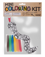 Load image into Gallery viewer, Snake Mini Coloring Kit-7 Piece Kit
