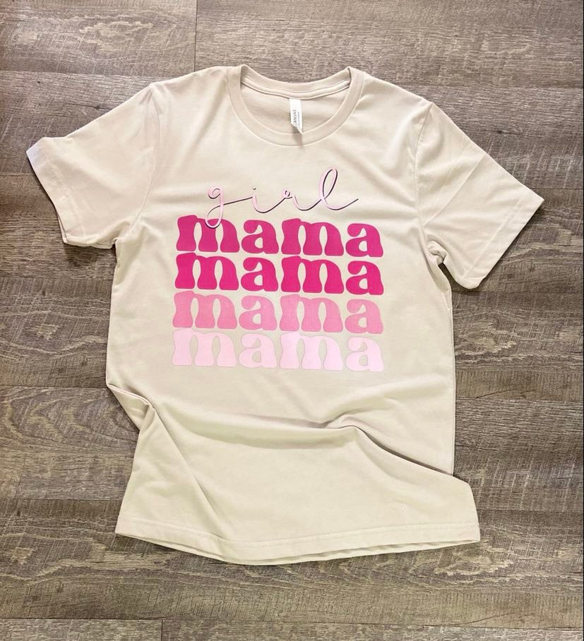Girl Mama Tee Shirt