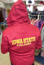 Load image into Gallery viewer, Red State  Zip Up Iowa Hoodie
