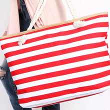 Load image into Gallery viewer, Striped Tote
