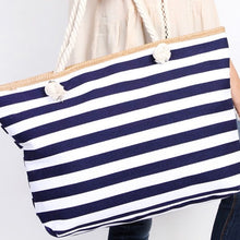 Load image into Gallery viewer, Striped Tote
