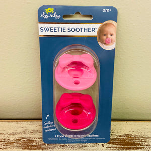 Itzy Ritzy Sweetie Soother - Silicone Pacifier - 2 Pack